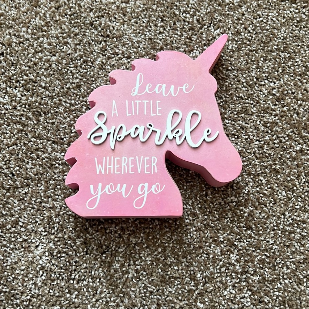 Pink Unicorn Decor